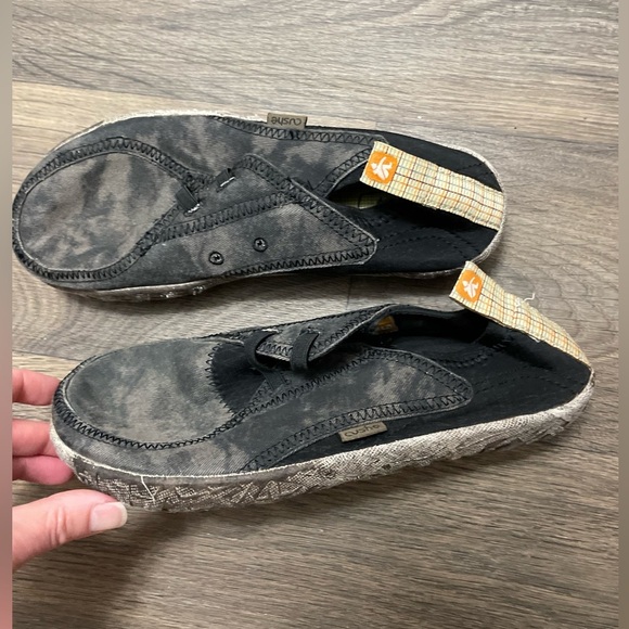 Cushe Men’s Size 8 Brown & Black Canvas Slip On Shoes Shucoon Mocc - Picture 7 of 9